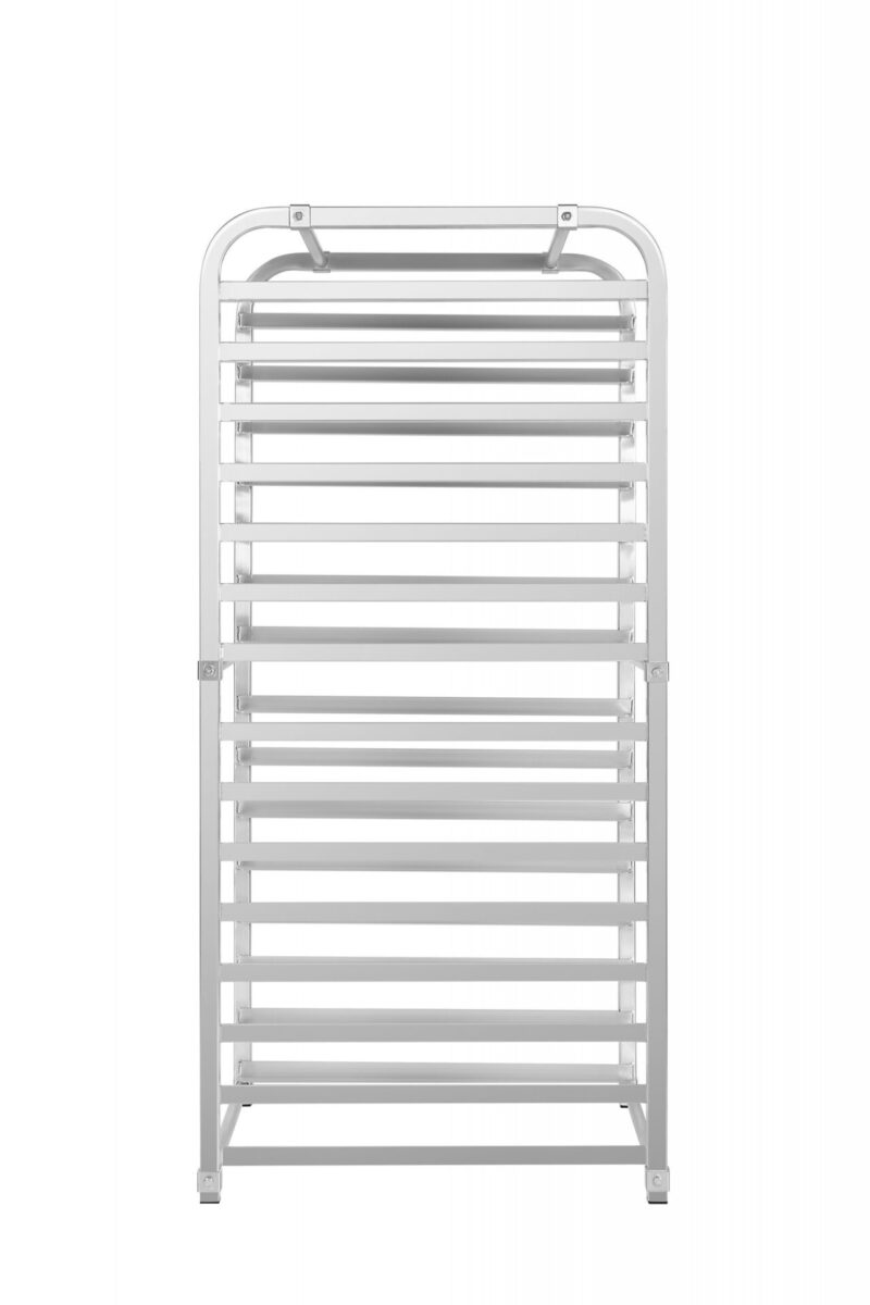 stainless steel rack side view