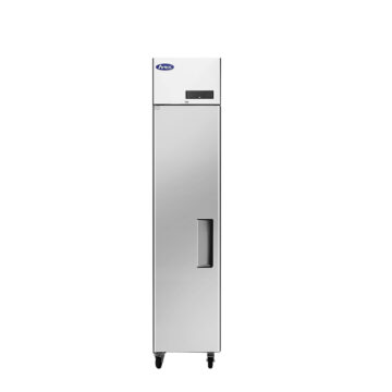 stainless steel reach-in refrigerator
