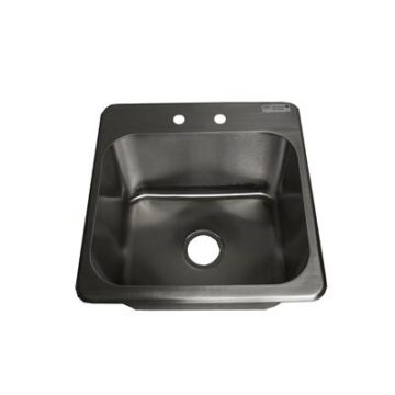 stainless steel sink without faucet