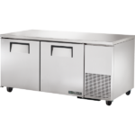 stainless steel undercounter freezer