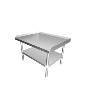 stainless steel work table right side front