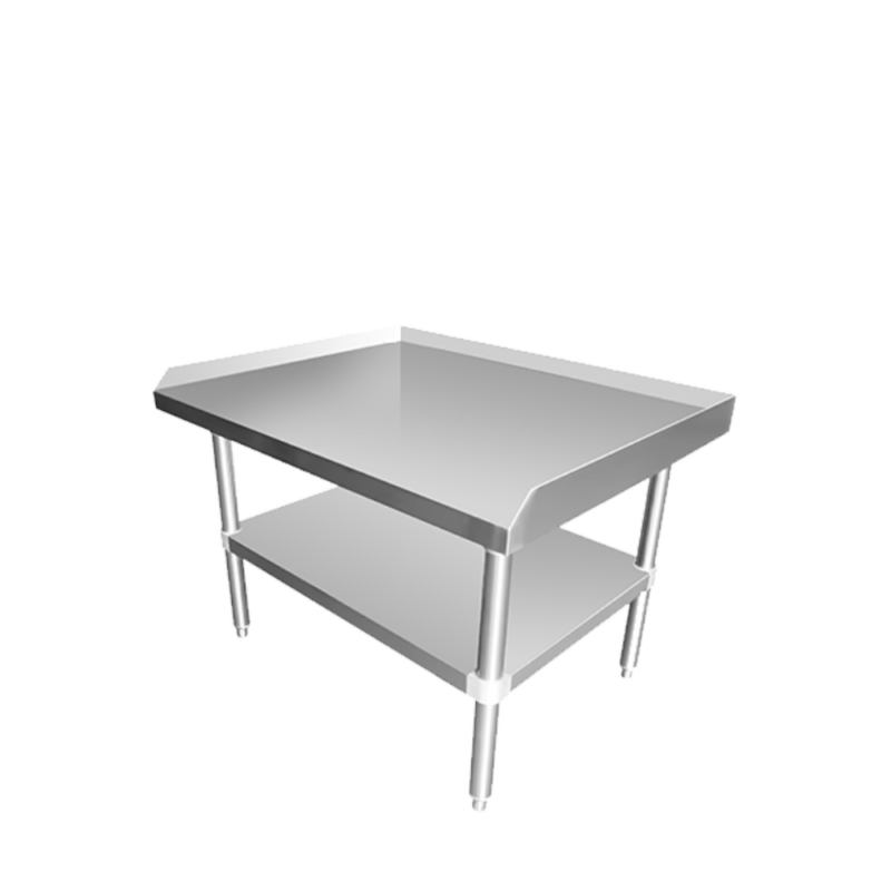 stainless steel work table right side front 1