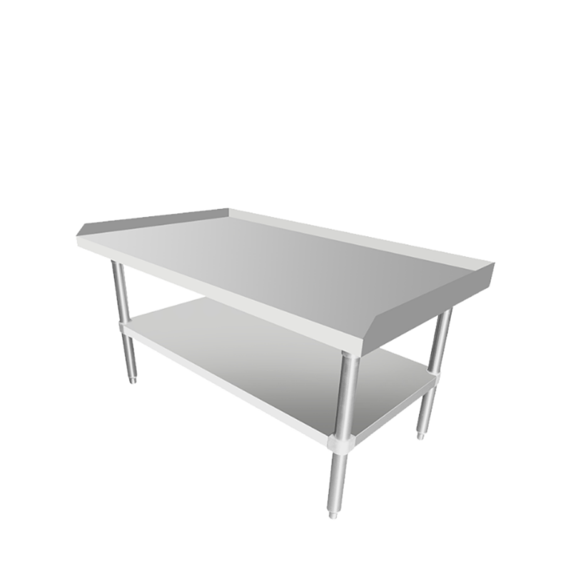 stainless steel work table right side front