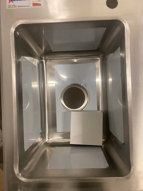 Double Tub Drop In Sink With Flat Top 10 x 14 x 10 buy Canada