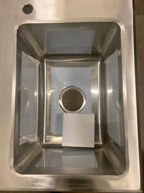 Double Tub Drop In Sink With Flat Top 10 x 14 x 10