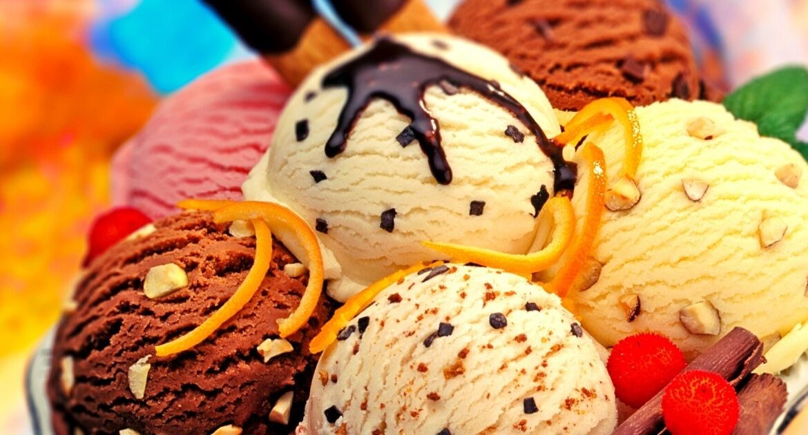 gelato scoops