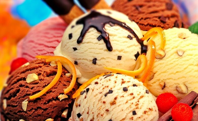gelato scoops