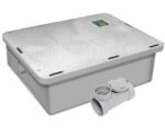 grey lo-profile grease trap