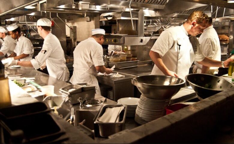 chefs in kitchen
