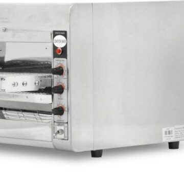 stainless steel oven toaster right side