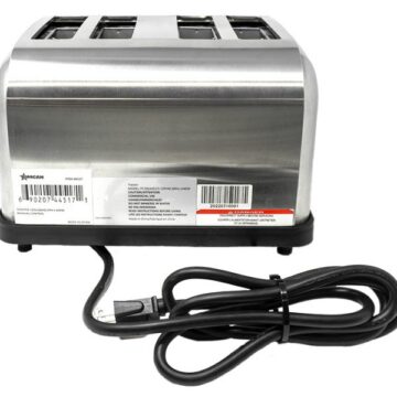 stainless steel toaster back