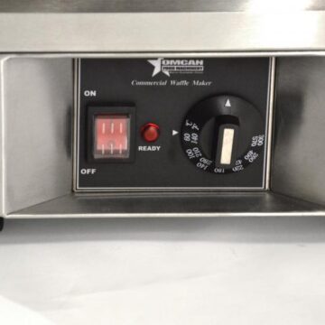 waffle maker control panel
