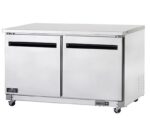 SS 2 door undercounter freezer