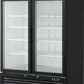 double door display cooler 2