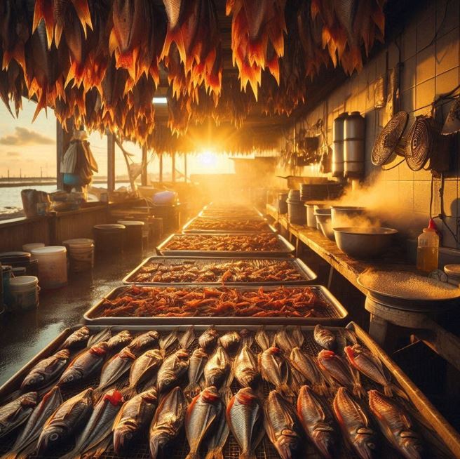 drying fish blog