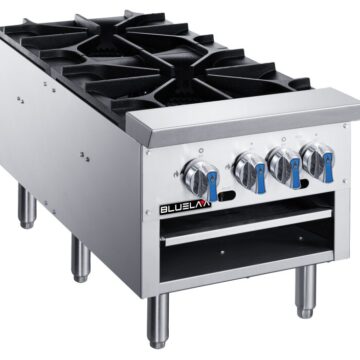 double burner pot stove