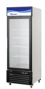 single door display cooler