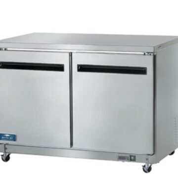 SS 2 door undercounter freezer