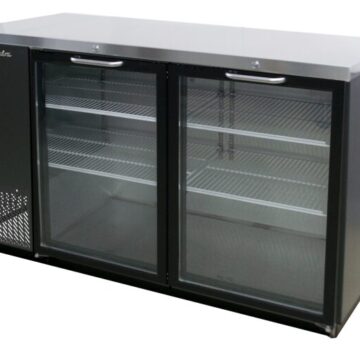 back bar cooler glass door 1