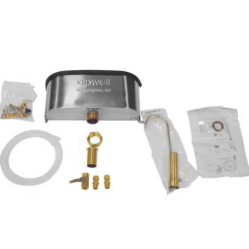 Complete Dipperwell Faucet and Install Kit