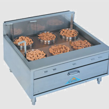 front top view donut fryer by Comstock Castle