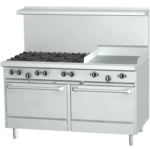 EFI 60 double oven 6 burner 24 griddle range