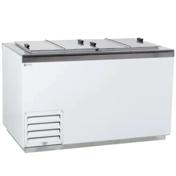 Excellence HFF 8HC Ice Cream Dipping Freezer With Flip Top Lid 19 Tub Capacity 600x