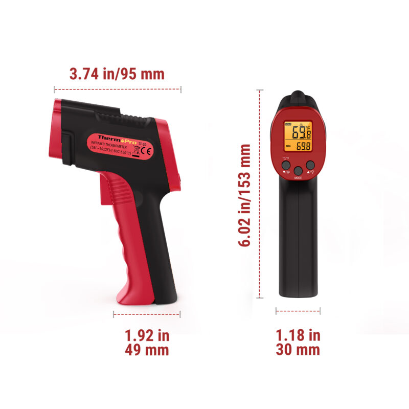 TP30W ThermoPro Infrared Thermometer Gun/Laser Temperature Gun