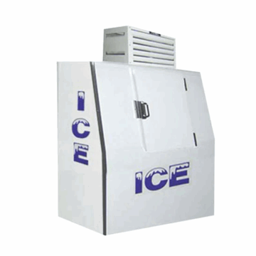 Fogel Solid Door Outdoor Ice Merchandiser Freezer ICB 1 SLANT