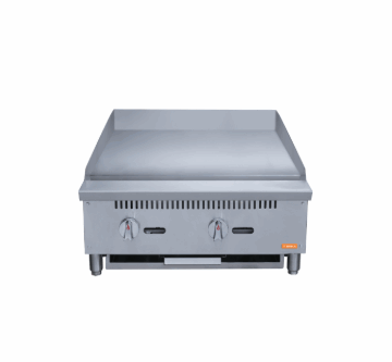 24 Wide 30 Deep 60,000 BTU Gas Griddle Flat Top, NG or LP BMG 24