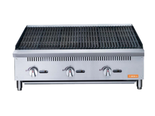 36 105,000 BTU NG LP Gas Countertop Charbroiler BRB 36