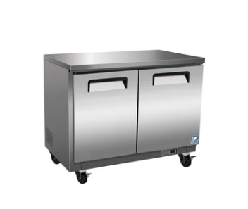 36 2 Door Undercounter Cooler Cold Zone CZ 36UC 2DR