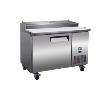 47 1 Door Pizza Prep Table Cold Zone CZ 47PPT 1D