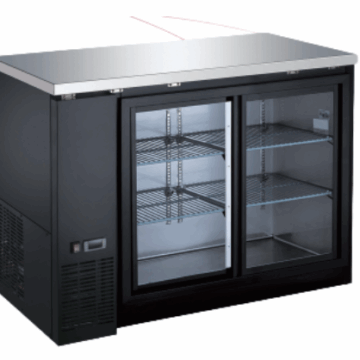 49 2 Sliding Glass Door Back Bar Cooler CBBGDS2 48CC