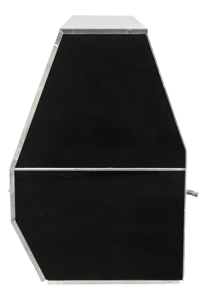 50 W Red Meat Deli Display Case, with Black Trim Howard McCray SC CMS35 4 LED Buy Restaurant Equipment Calgary