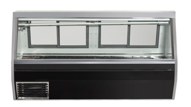 50 W Red Meat Deli Display Case, with Black Trim Howard McCray SC CMS35 4 LED Restaurant equipment Canada