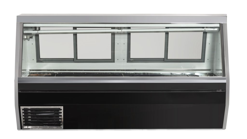 50 W Red Meat Deli Display Case, with Black Trim Howard McCray SC CMS35 4 LED Restaurant equipment Canada