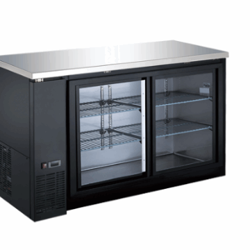 61 2 Sliding Glass Door Back Bar Cooler CBBGDS2 60CC