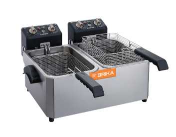 7LBS Double Basin Countertop Electric Fryer BCEF 7D