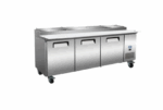 94 3 Door Pizza Prep Table Cold Zone CZ 94PPT 3D