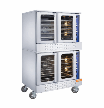 Double Gas Convection Oven with 10 Trays, 108,000 BTU, NG or LPG BCOS 2