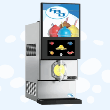 Multi Flavor Frozen Beverage Dispenser Series 16 Flavor Base Cart Included 771 MFLV