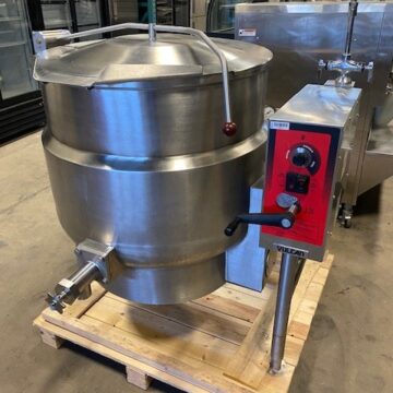 Used Restaurant 60 Gallon Electric Tilting Steam Kettle K60ELT