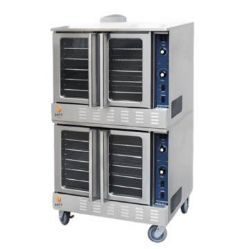 108,000 BTU Double Natural Gas Or Propane Convection Oven Hot Zone HZ COG 2