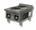 15 2 Burner Electric Countertop Hot Plate 2000 Watts 1 Phase Hot Zone HZ EHP 15
