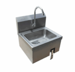 16 x 16 x 18 Wall Mount Hand Sink With Knee Valve and Faucet SIH817 K