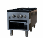 160,000 BTU 2 Burner NG or LP Gas Stock Pot Range Hot Zone HZ SP 2