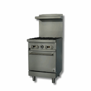 24 4 Burner LPG or NG, Gas Range with Built in Convection Oven Hot Zone HZ CR24