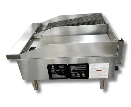 24 Countertop Combination Gas Charbroiler and Griddle, NG or LP Hot Zone HZ 12C12G Buy Kitchen and restaurant Equipment