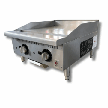 24 Countertop Thermostat Control Gas Griddle NG or LP, Hot Zone HZ G24 TP For Sale Canada